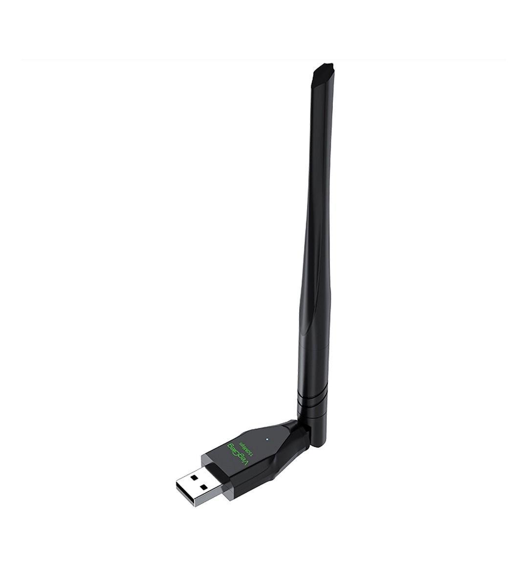 Adaptador USB WiFi VegGieg V K150 150Mbps 2 4GHz para PC y Notebook-0