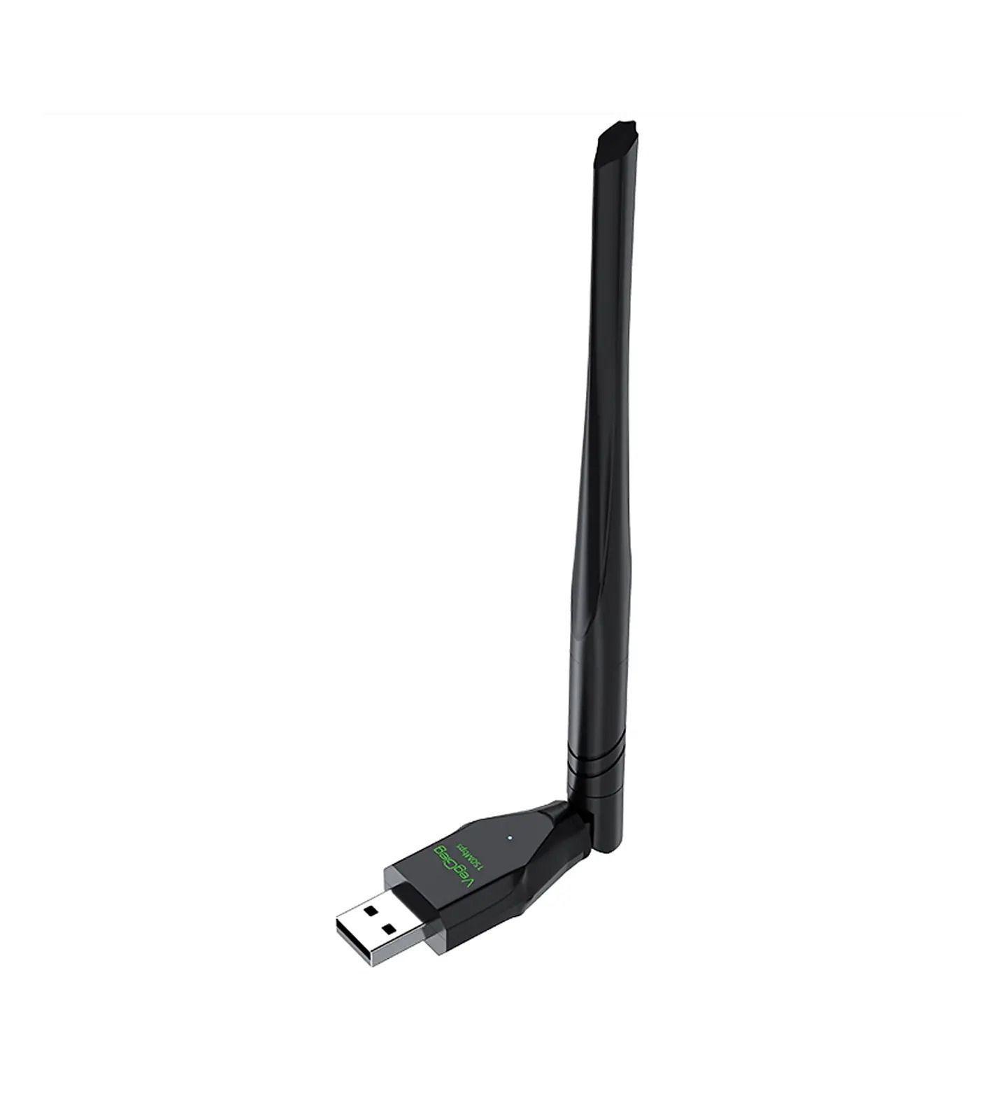 Adaptador USB WiFi VegGieg V K150 150Mbps 2 4GHz para PC y Notebook-1