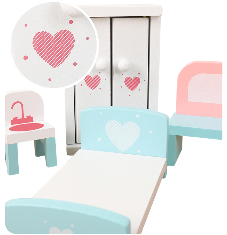  Muebles De Madera Para Casa  muñecas 22 u W06B144-2