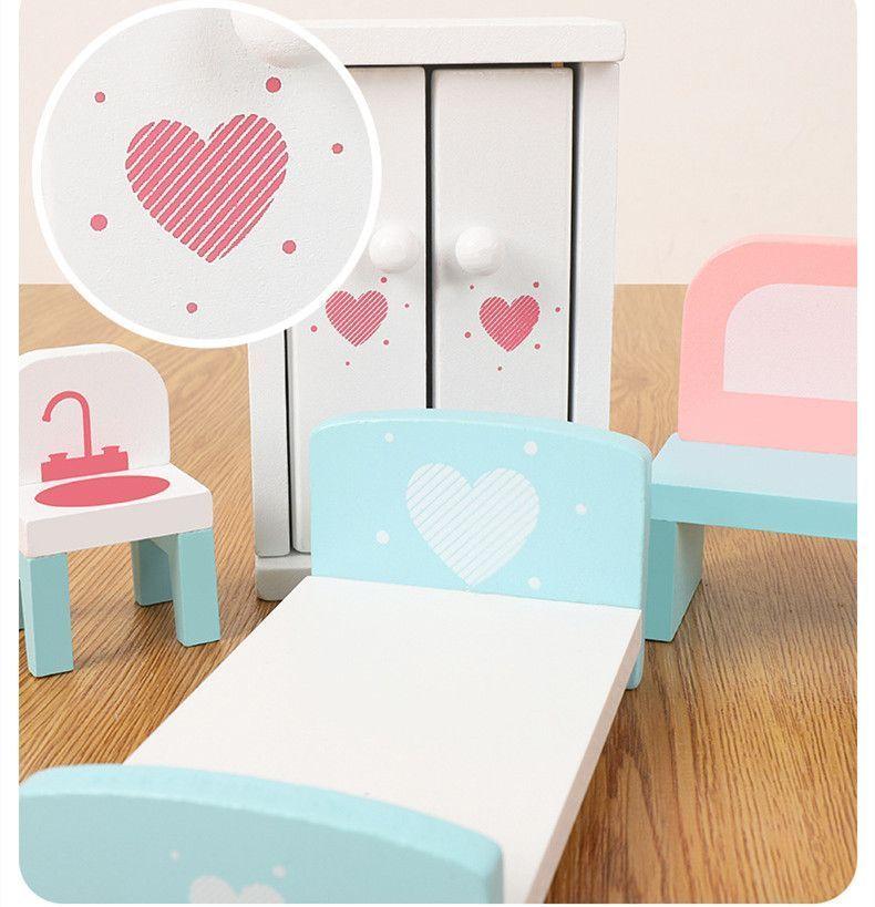  Muebles De Madera Para Casa  muñecas 22 u W06B144-4