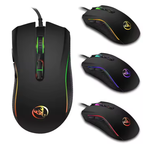 Mouse Gamer A869 Rgb - Ergonomía Y Precisión Pro -2