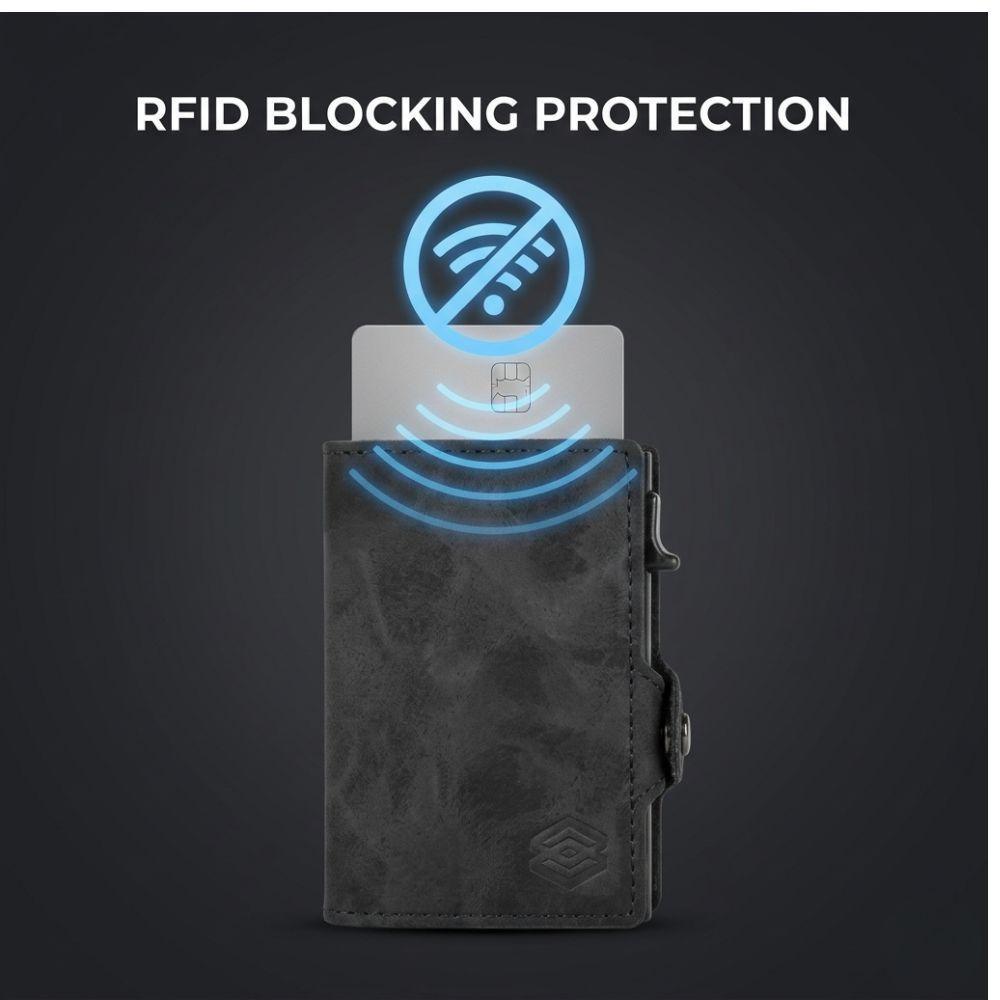 Billetera Y Tarjetero Asaceg Con Bloqueo Rfid Cuero Pu-5