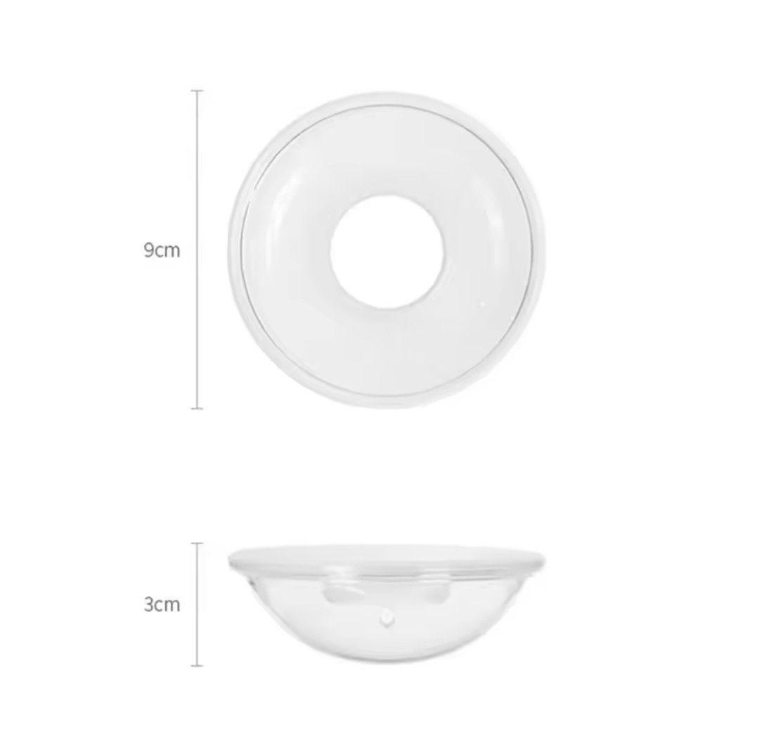 Colector de leche materna reutilizable portátil transparente 00151TR-2