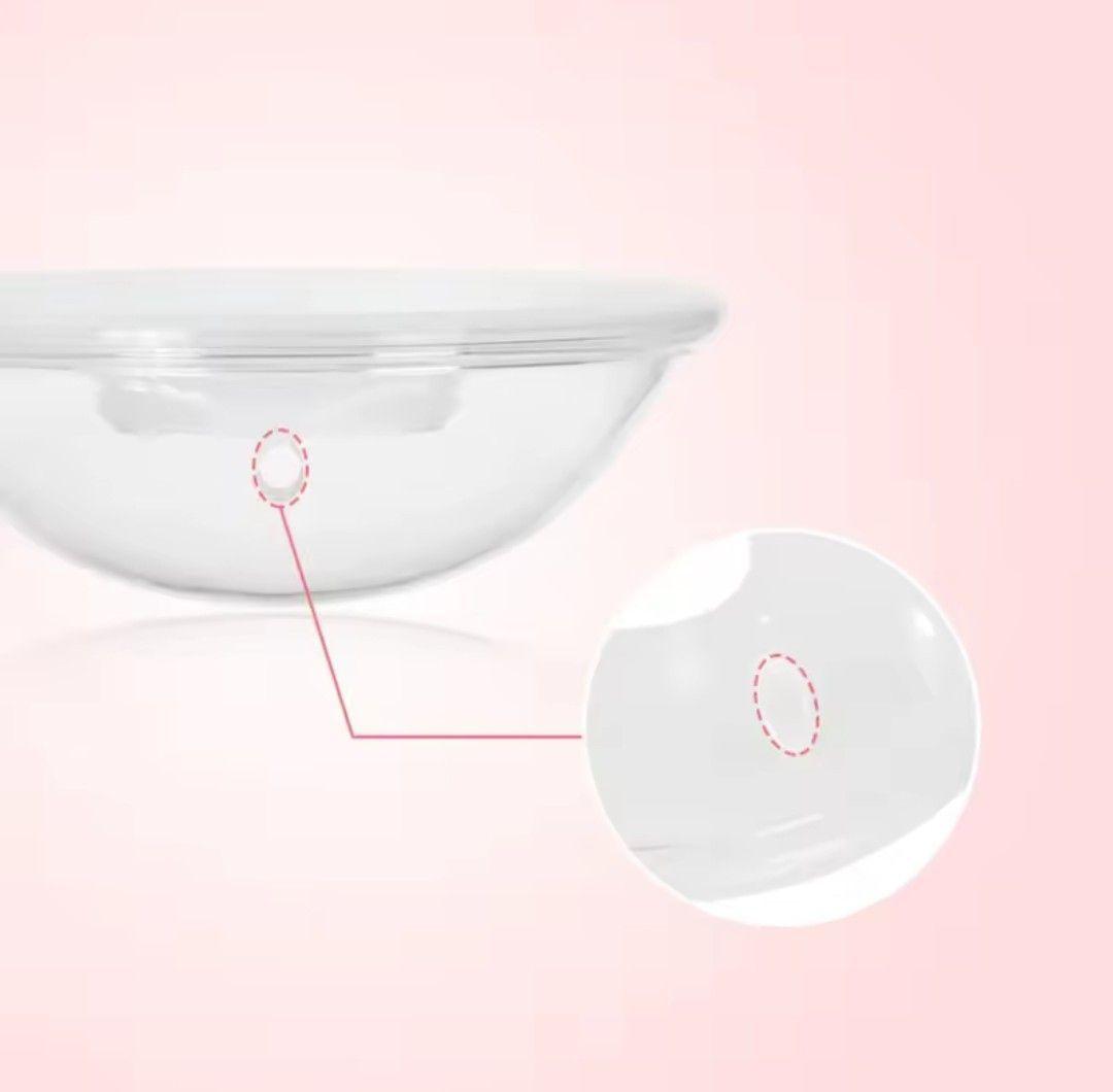 Colector de leche materna reutilizable portátil transparente 00151TR-3