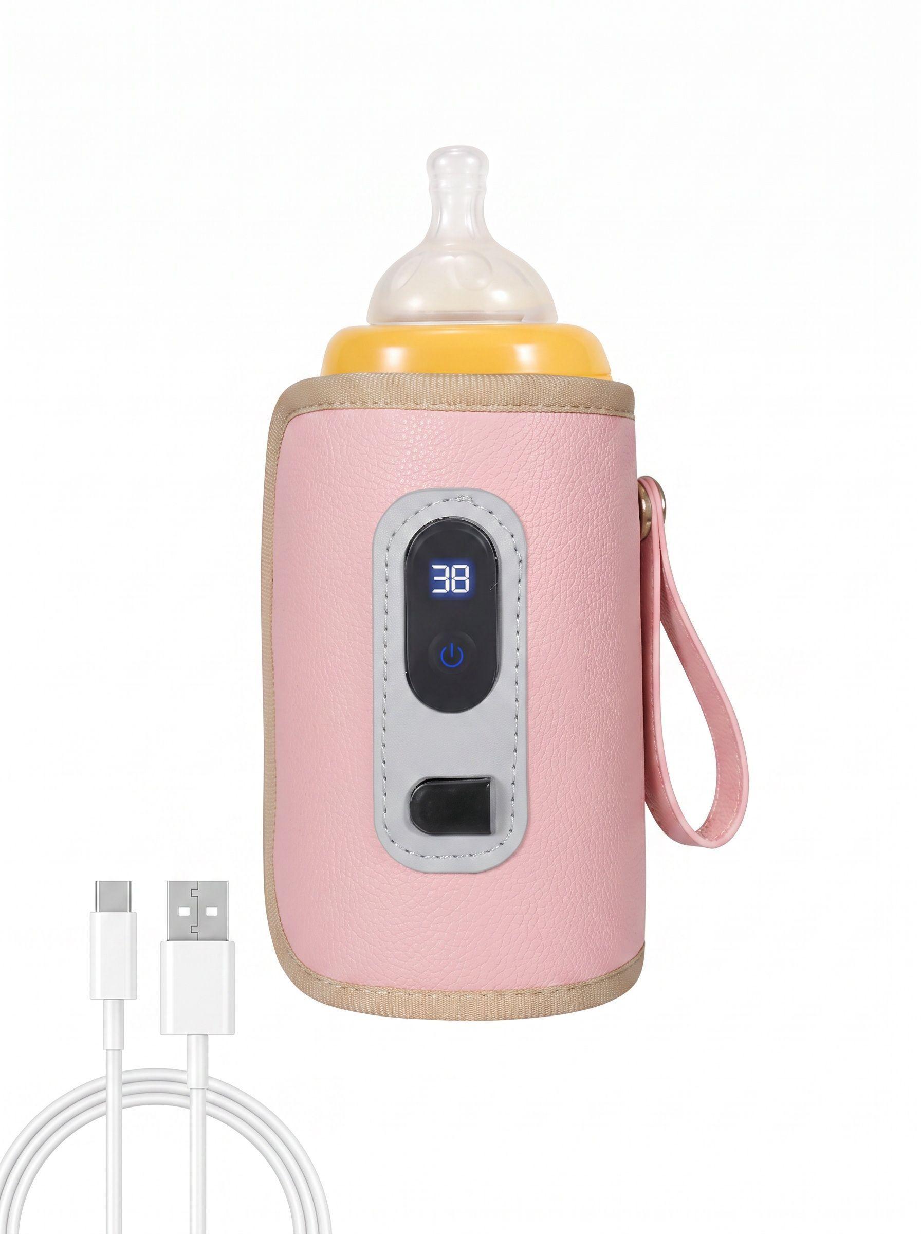 Calentador de biberones portátil usb rosado 00152RS-0