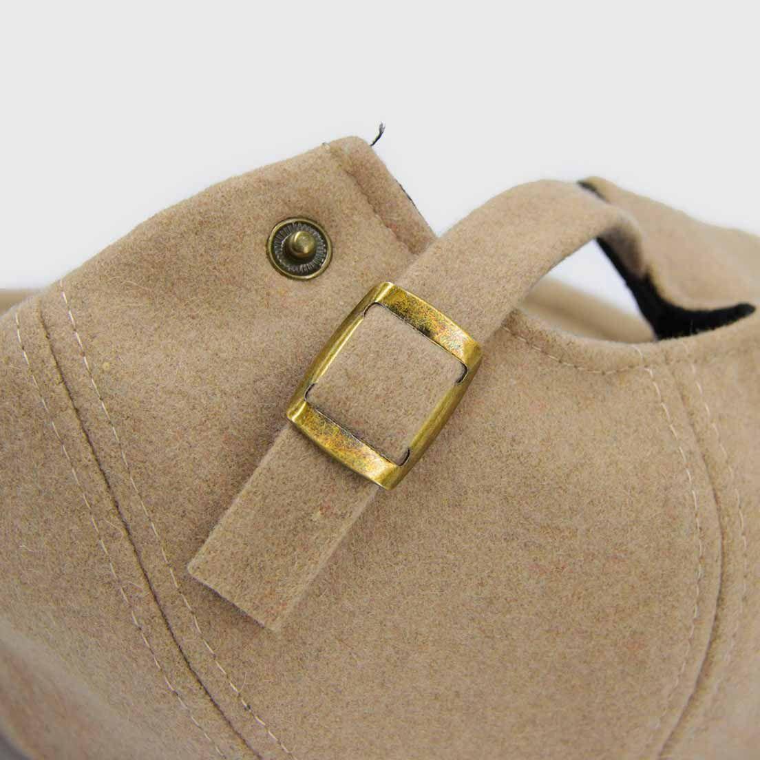 Boina hombre duckbill paño beige 0010BE-2