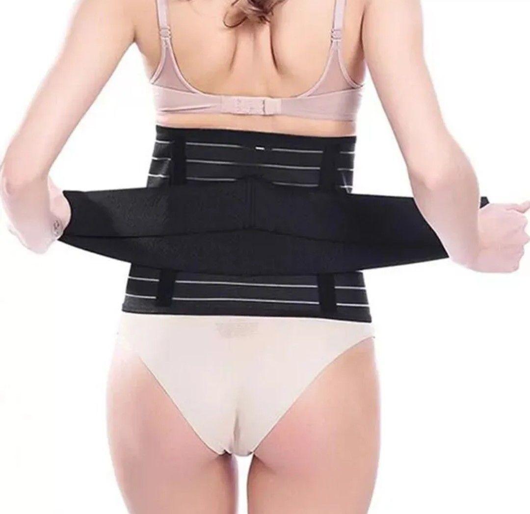 Faja post parto / post operatorio 120 cm negro-2