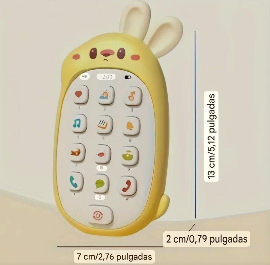 Teléfono interactivo para niño conejo 00224-4
