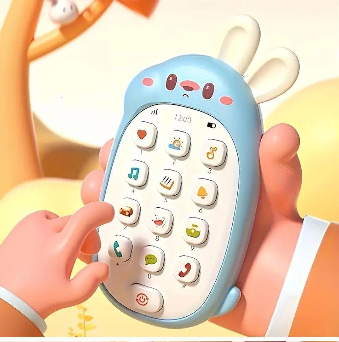 Teléfono interactivo para niño conejo 00224-2