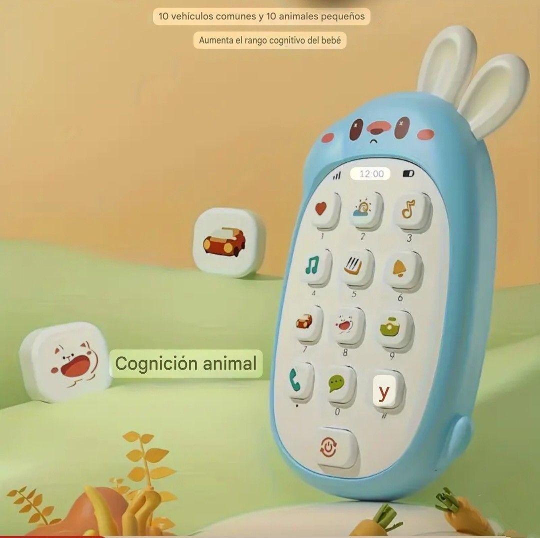 Teléfono interactivo para niño conejo 00224-3