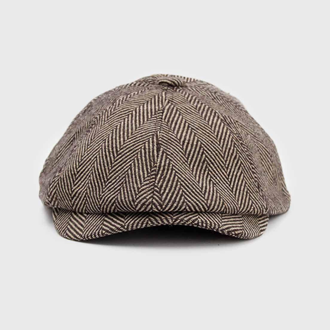 Boina hombre hattera estampado raya 0092-0