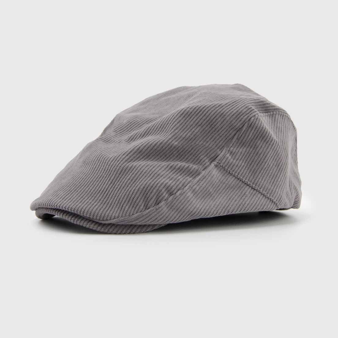 Boina hombre inglesa cotelé gris 0011GR-1