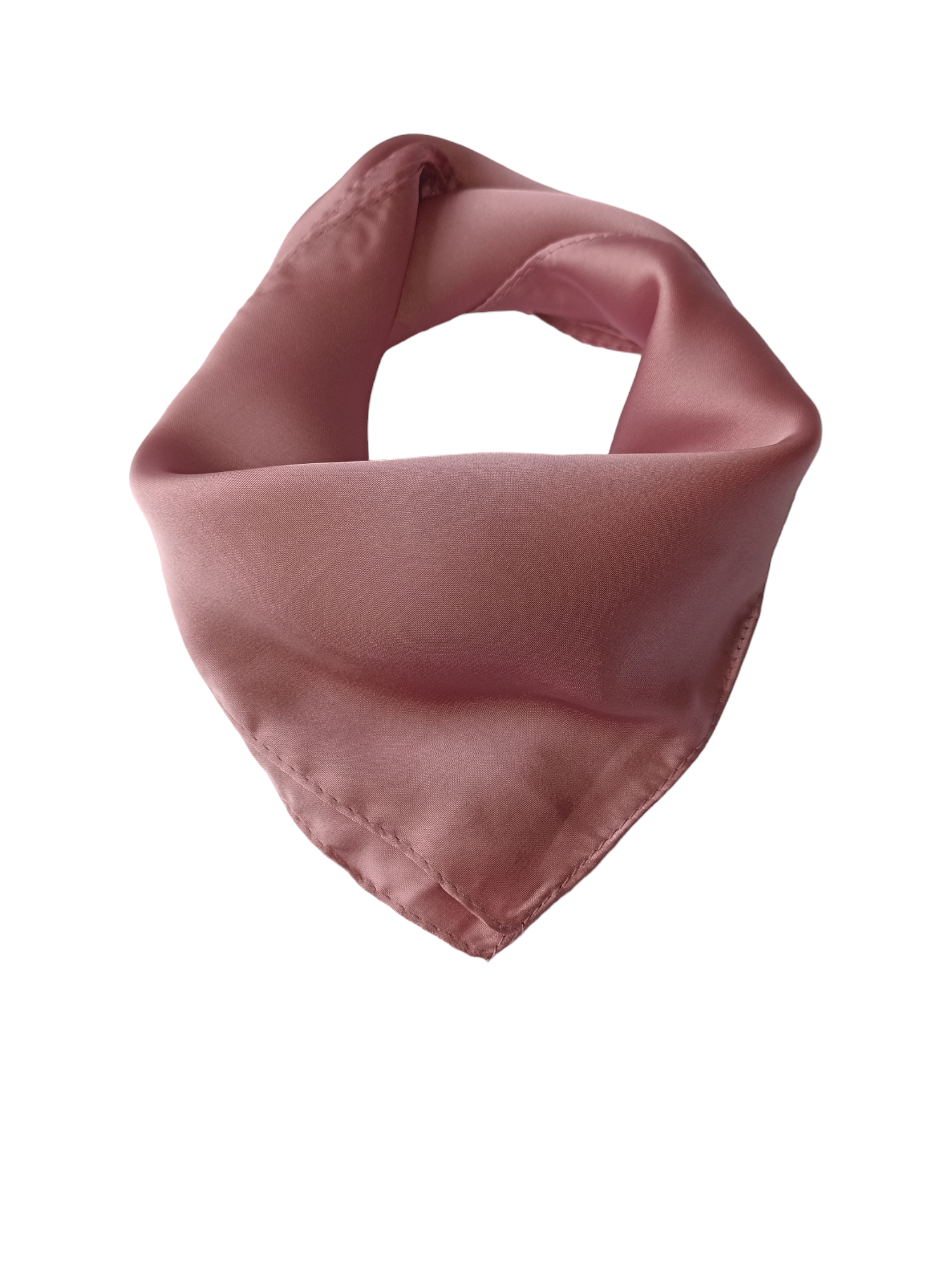 Pañuelo tipo seda color liso rosado palo 0015RSP-1