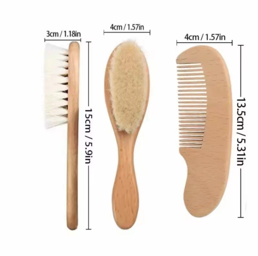 Set de peine y cepillo suave para bebe mas juguete 00121-2