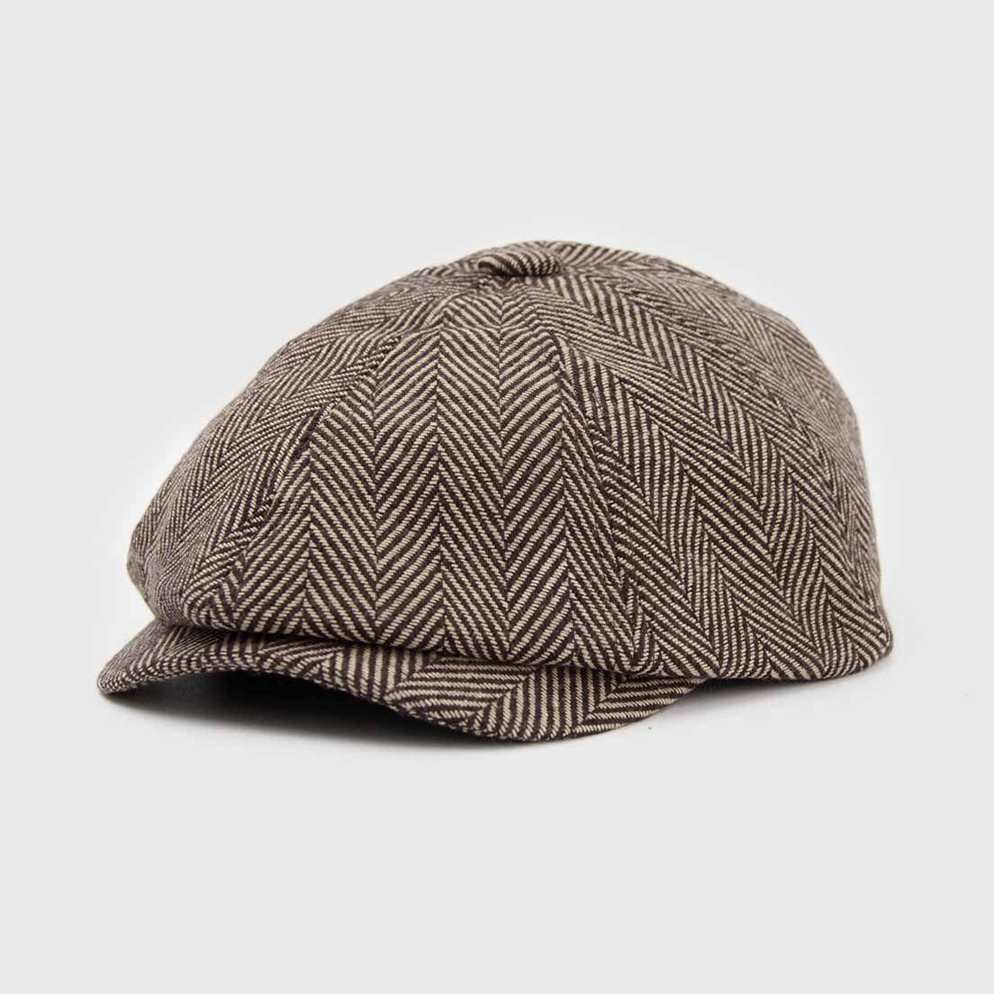 Boina hombre hattera estampado raya 007-1