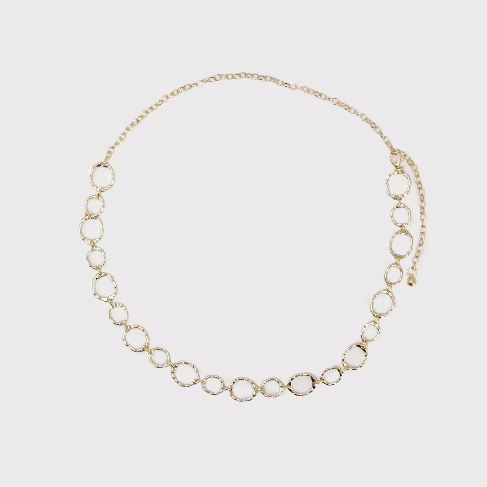Cinturón de cadena argollas mujer 00178-0