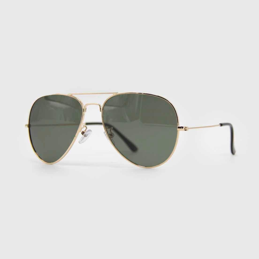Lentes de sol negro dorado 00136NED-1