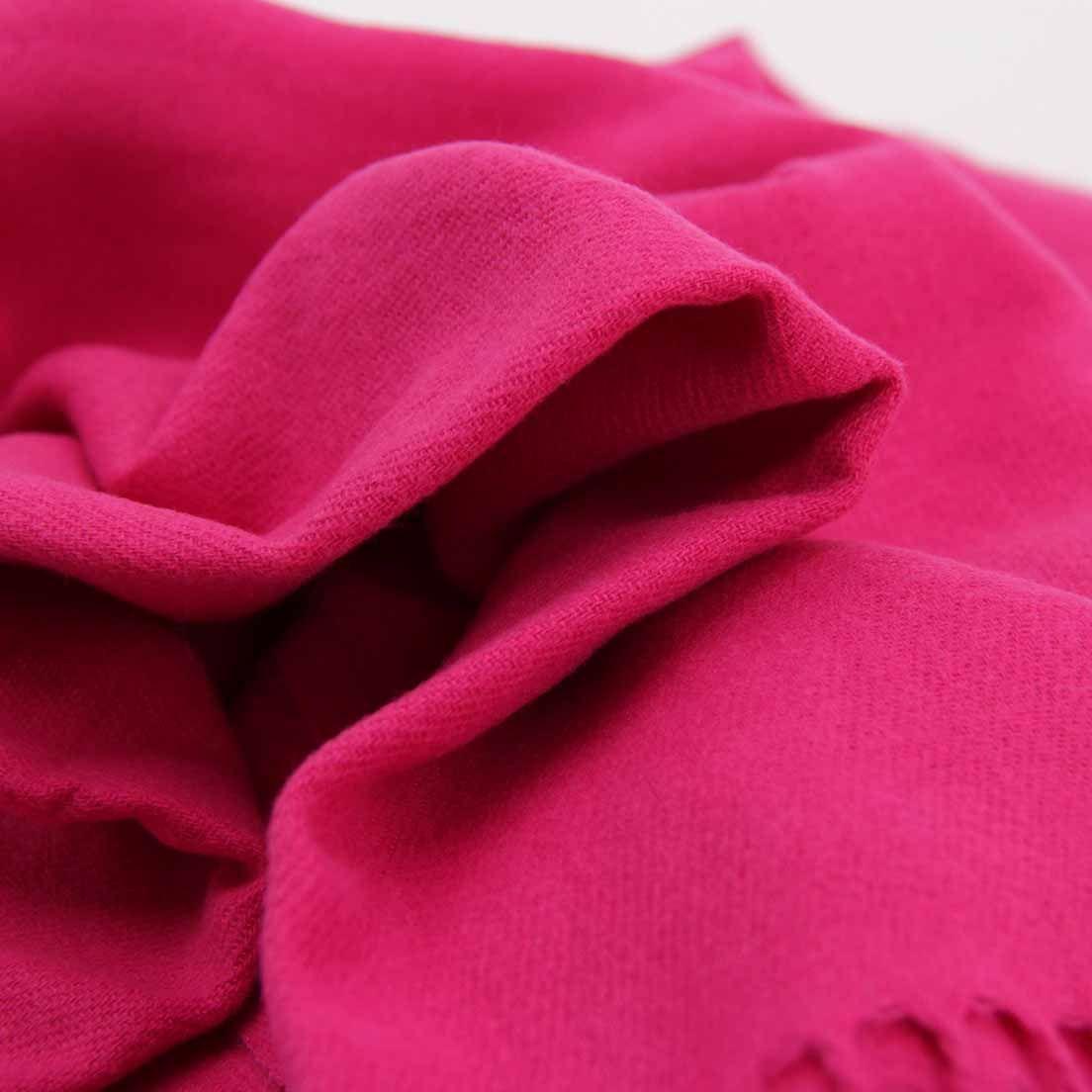 Bufanda cashmere peluda fucsia 00198FU-1