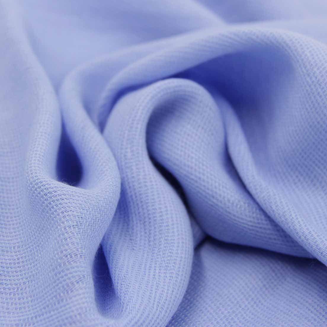 Bufanda cashmere delgada celeste 0016CE-1