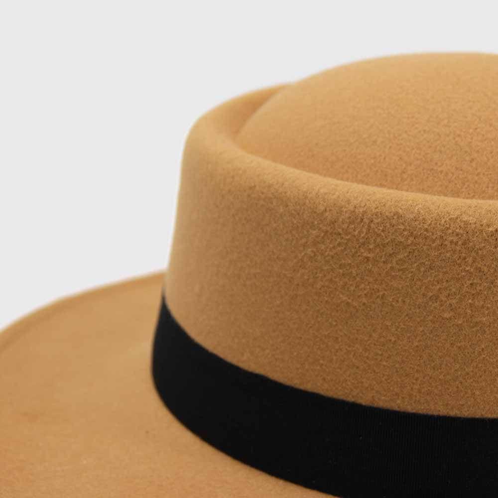 Sombrero español circular fieltro 0081-1