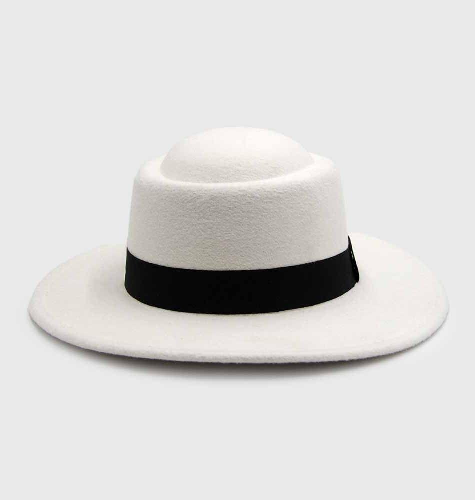 Sombrero español circular fieltro 0081-0