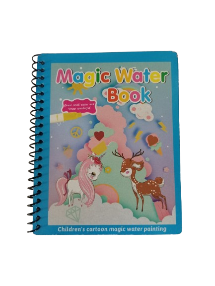 Libro mágico reutilizable para pintar con agua 00173-0
