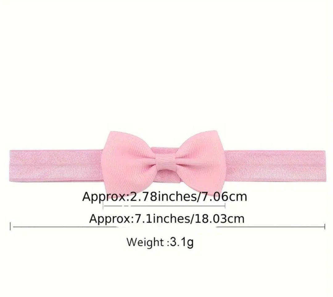 Cintillo diadema con lazo para bebe multicolor 00156-2