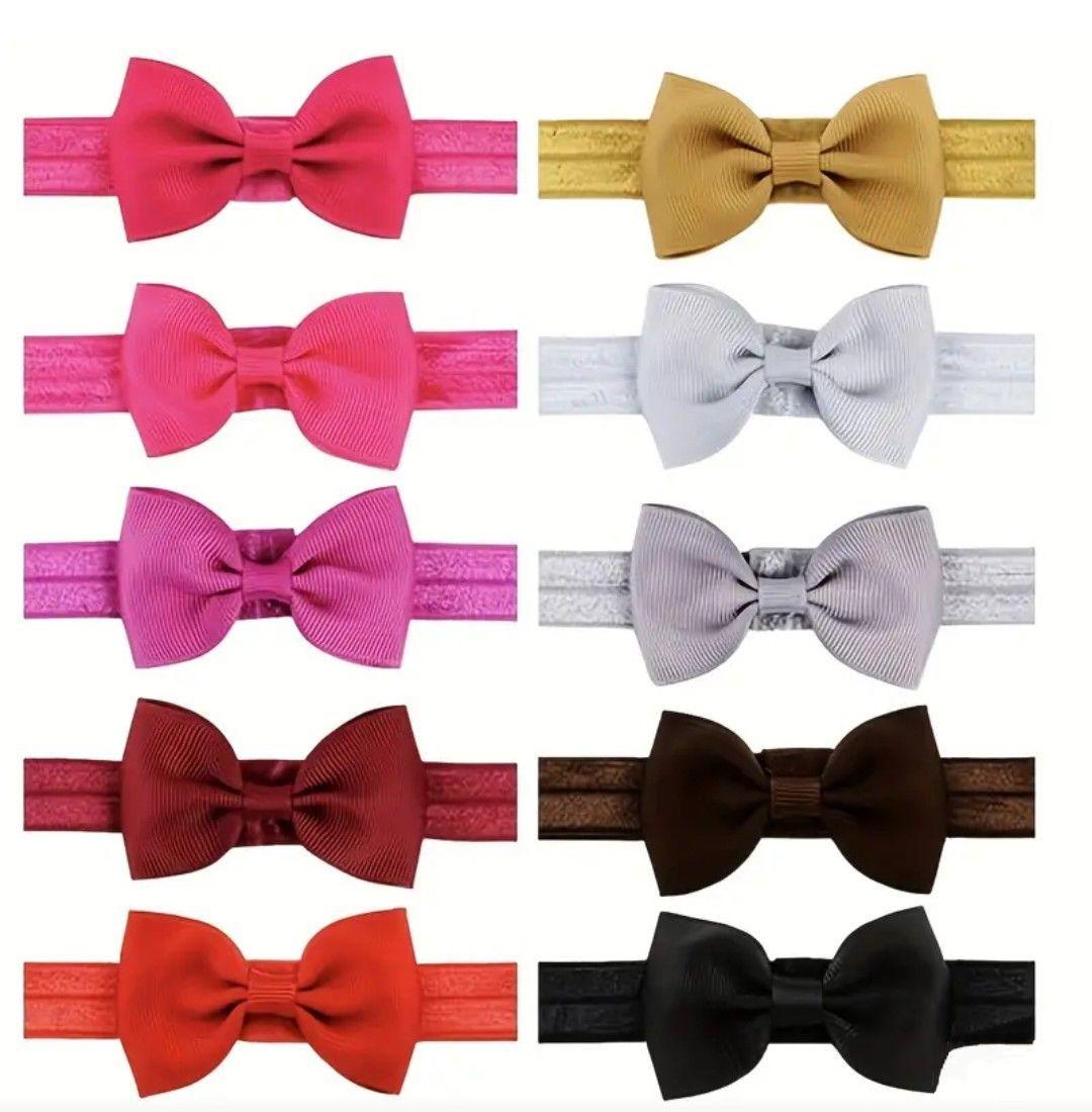 Cintillo diadema con lazo para bebe multicolor 00156-1