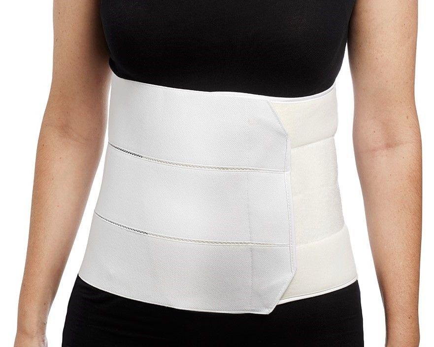 Faja 3 bandas post parto blanca talla M 00217-2