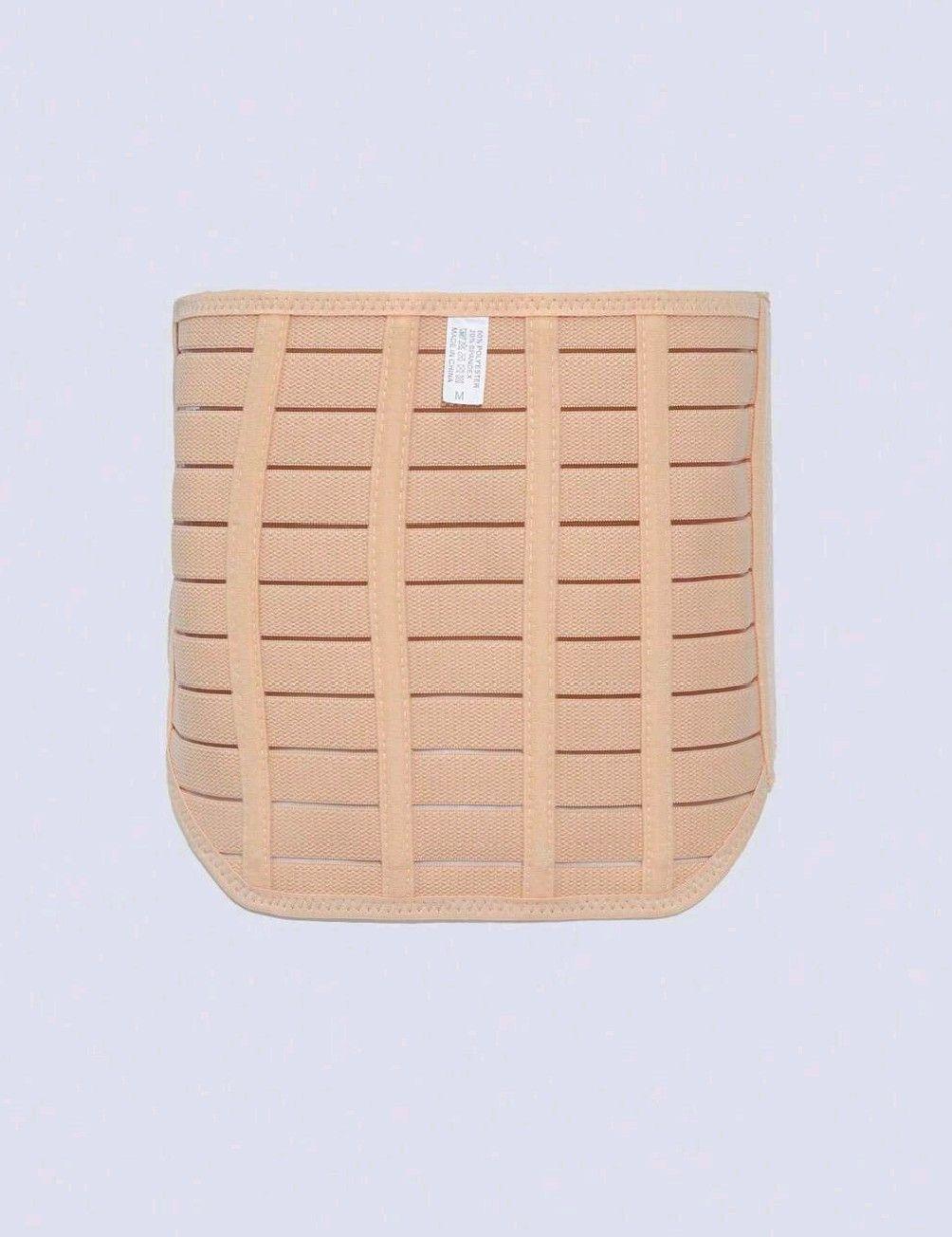 Faja post parto abdominal talla L beige 00222-4