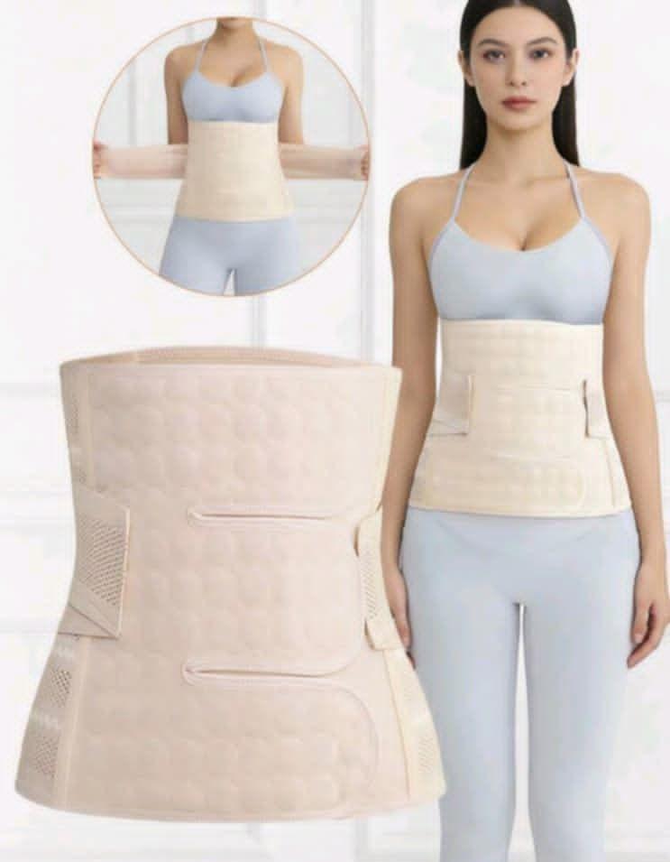 Faja post parto abdominal beige talla M 00150BEM-3