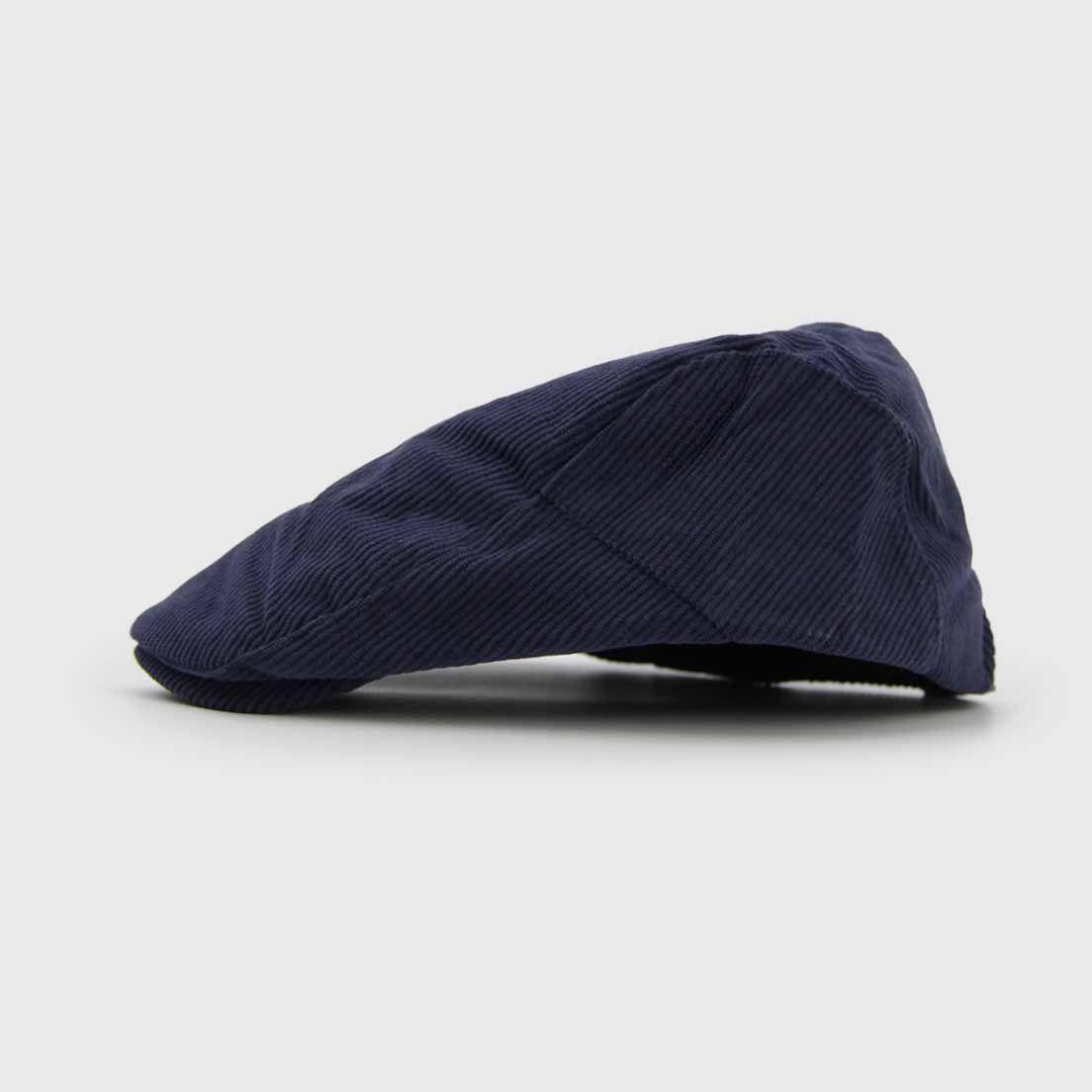 Boina hombre inglesa cotelé azul marino 0011AZM-2