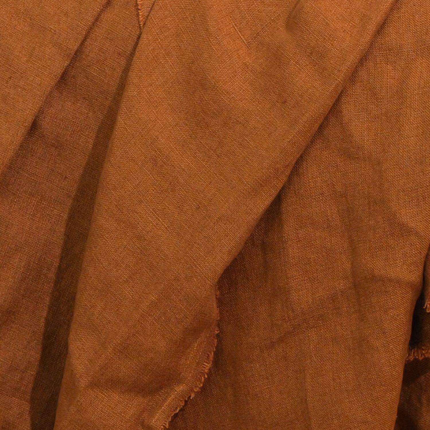 Piecera Loa XL Lino Grueso Cobre-2