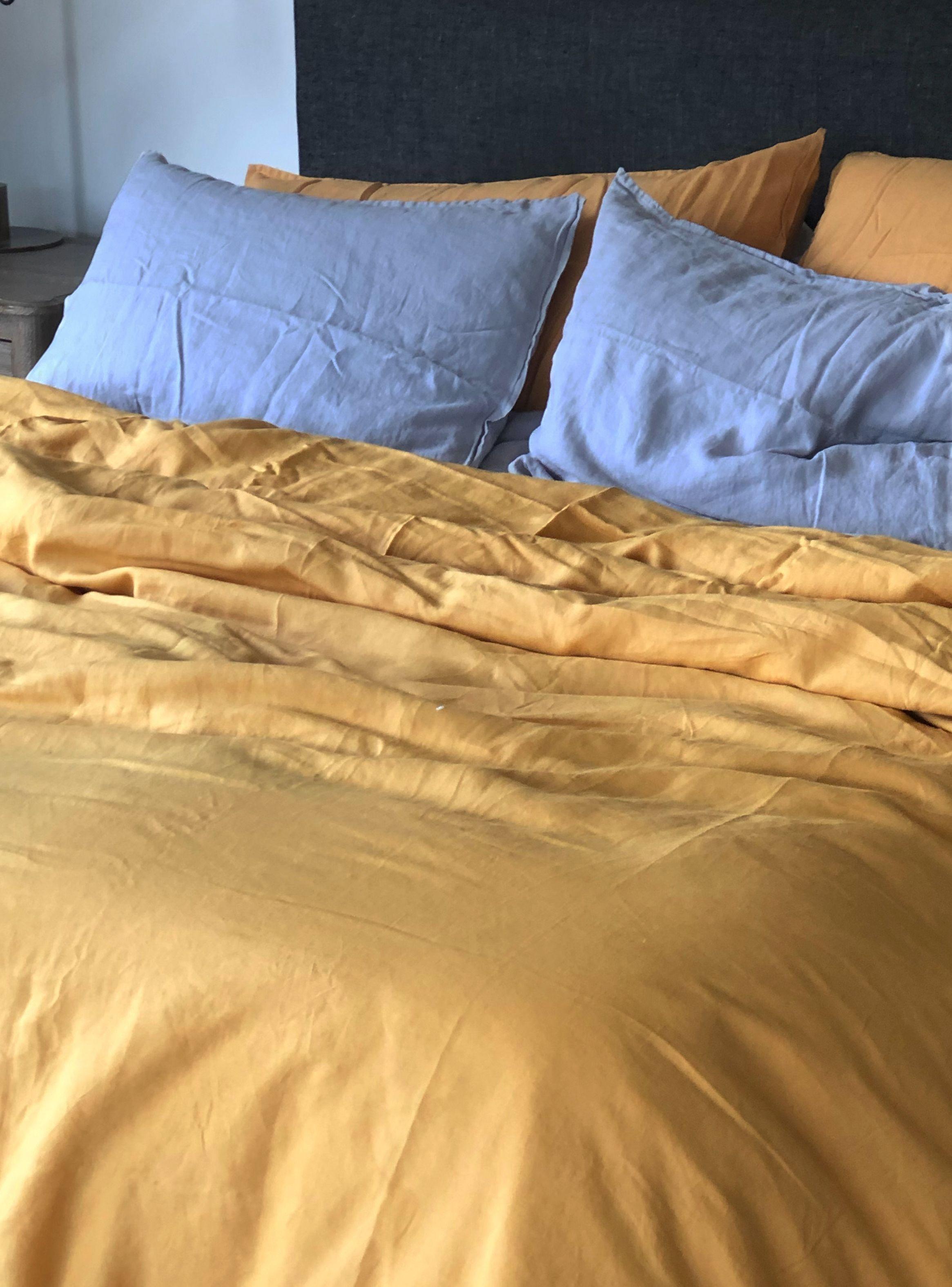 Funda de Almohada Lino - Standard 50x70 cms - Gris Perla - Naturalino-3