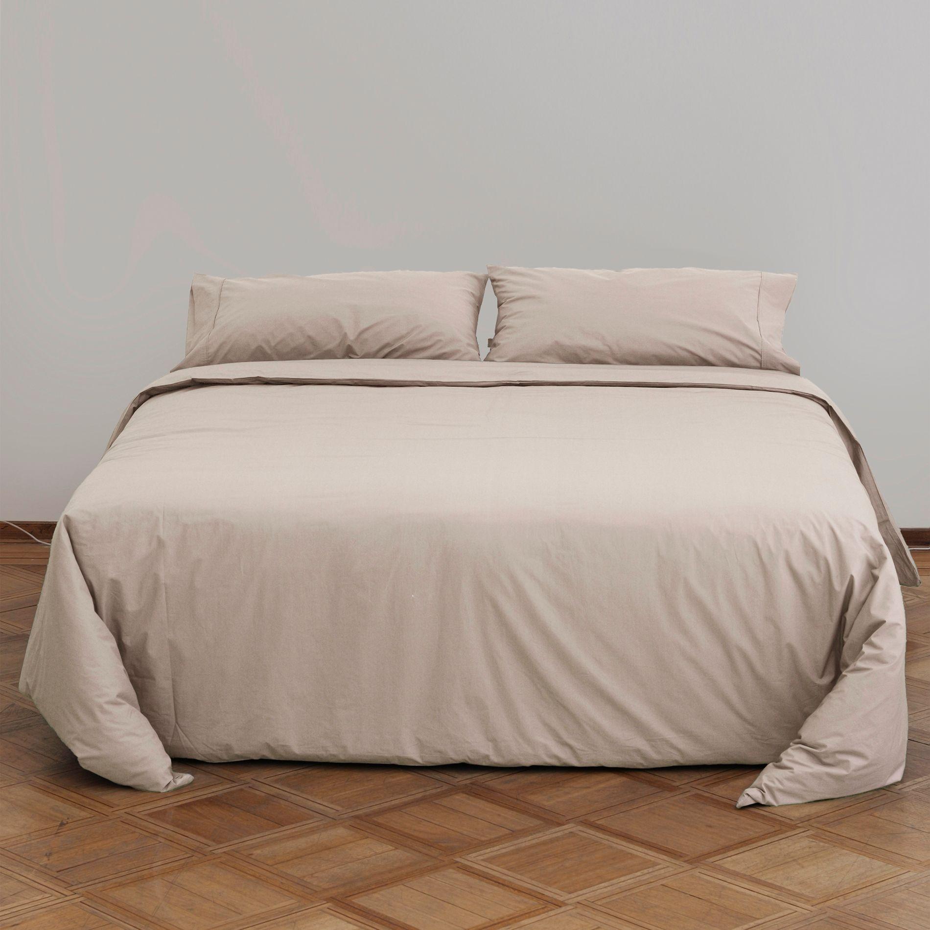 Funda Plumón Percal King Beige-6