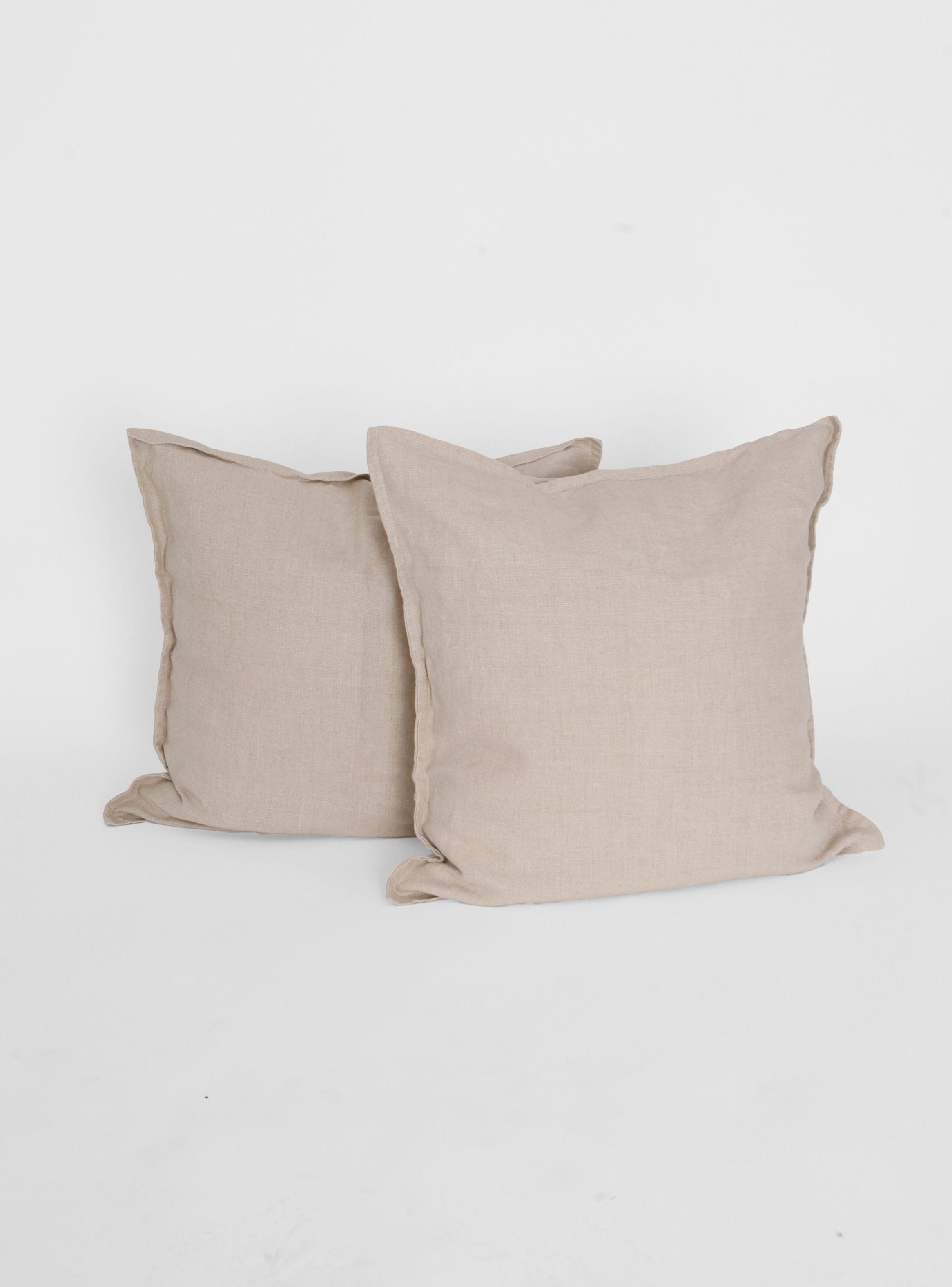 Cojín Naturalino Lino 55x55 San Pedro Beige Lino 340-2