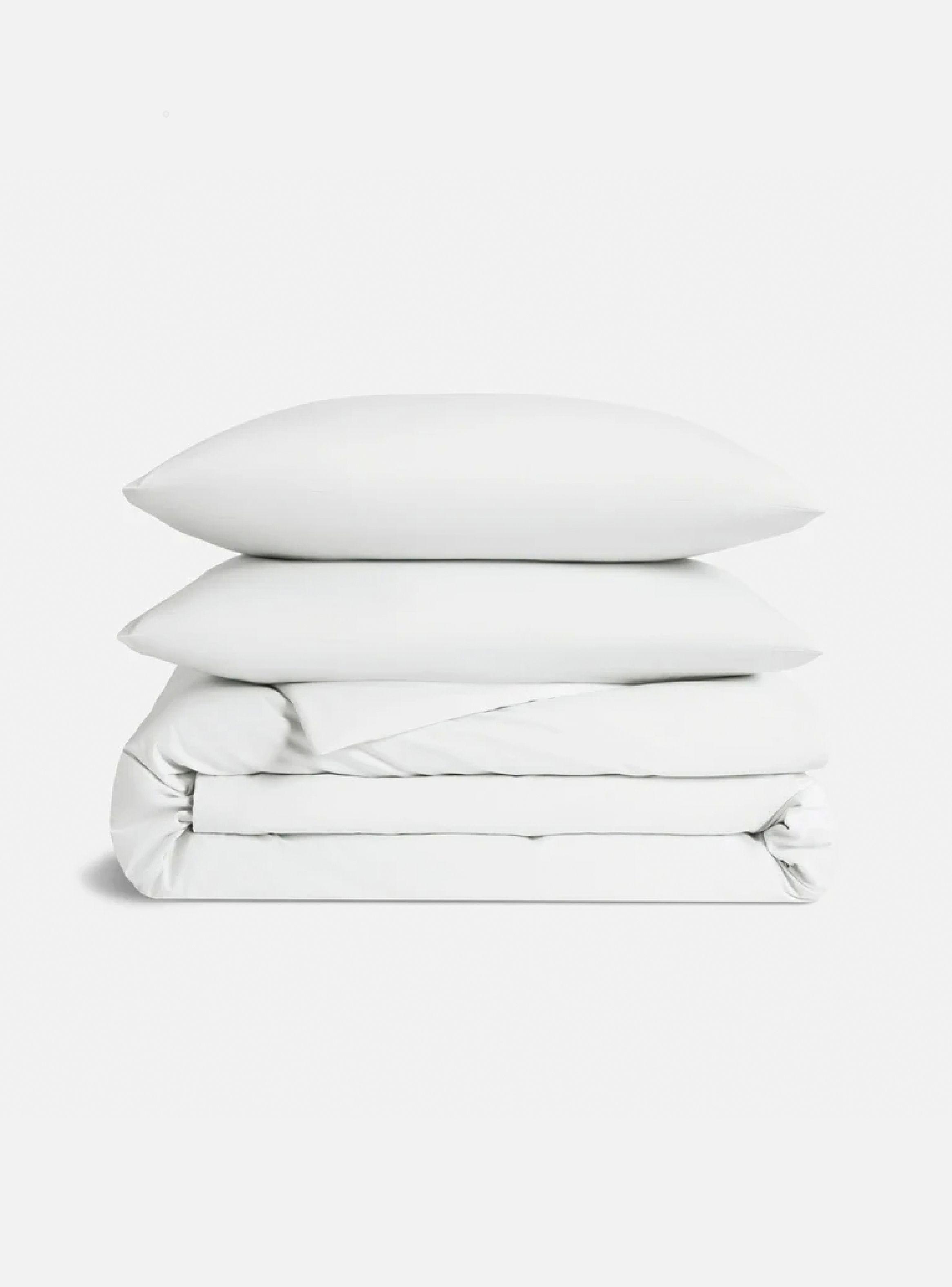 Funda de Plumón Algodón Percal Blanco Super King-4