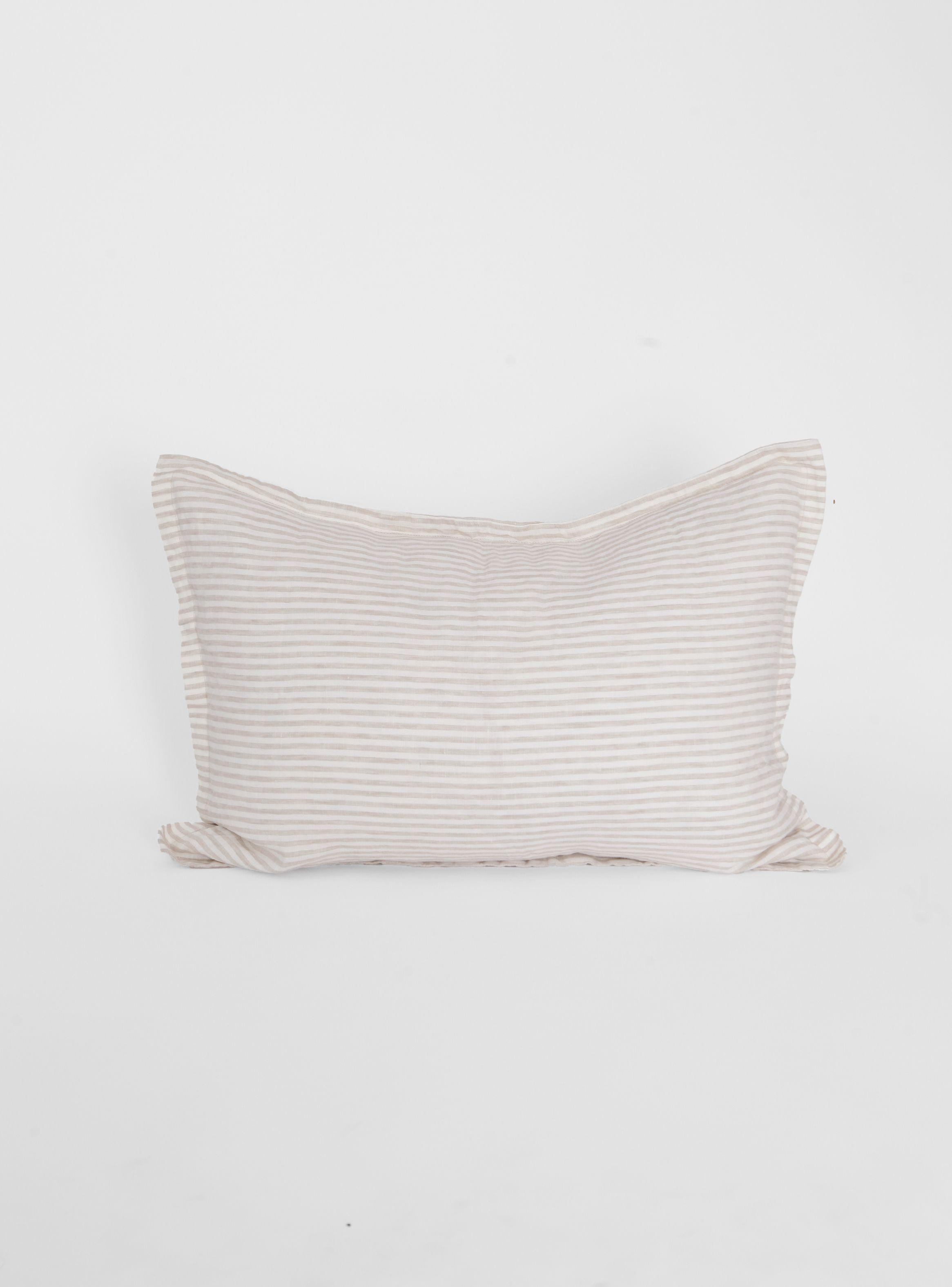 Funda Cojín Andes Beige Lineas- Naturalino-2