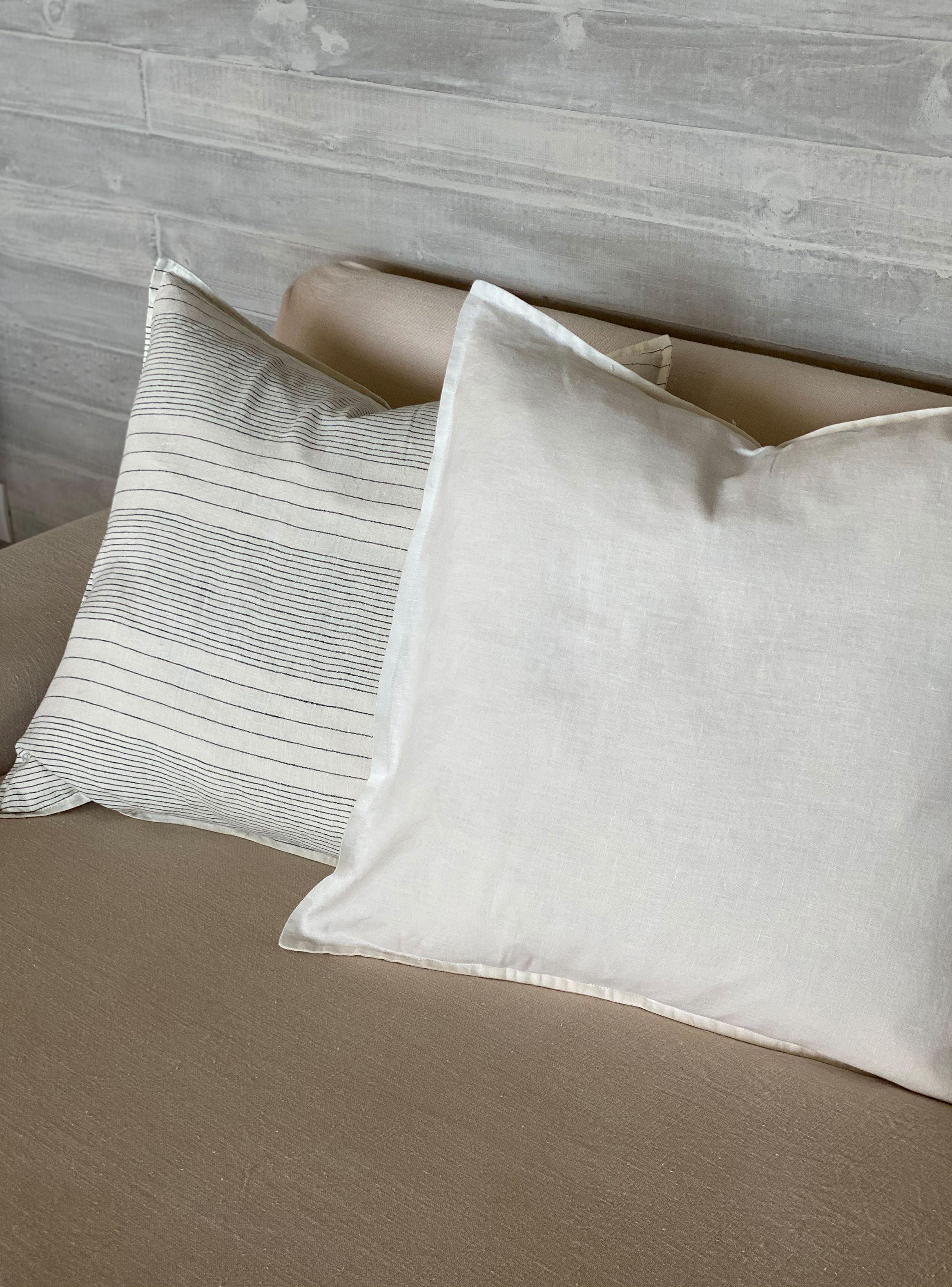 Cojín Naturalino Lino 55x55 San Pedro Blanco-4