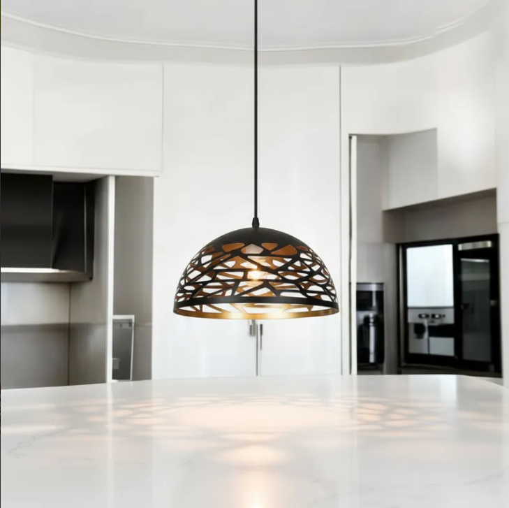 LAMPARA ABIERTA CON DISE O COLGANTE PORTA E27-2