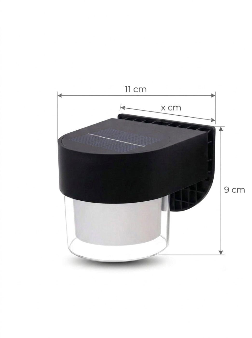 Aplique Solar Redondo 4W 6000K 3000k-1