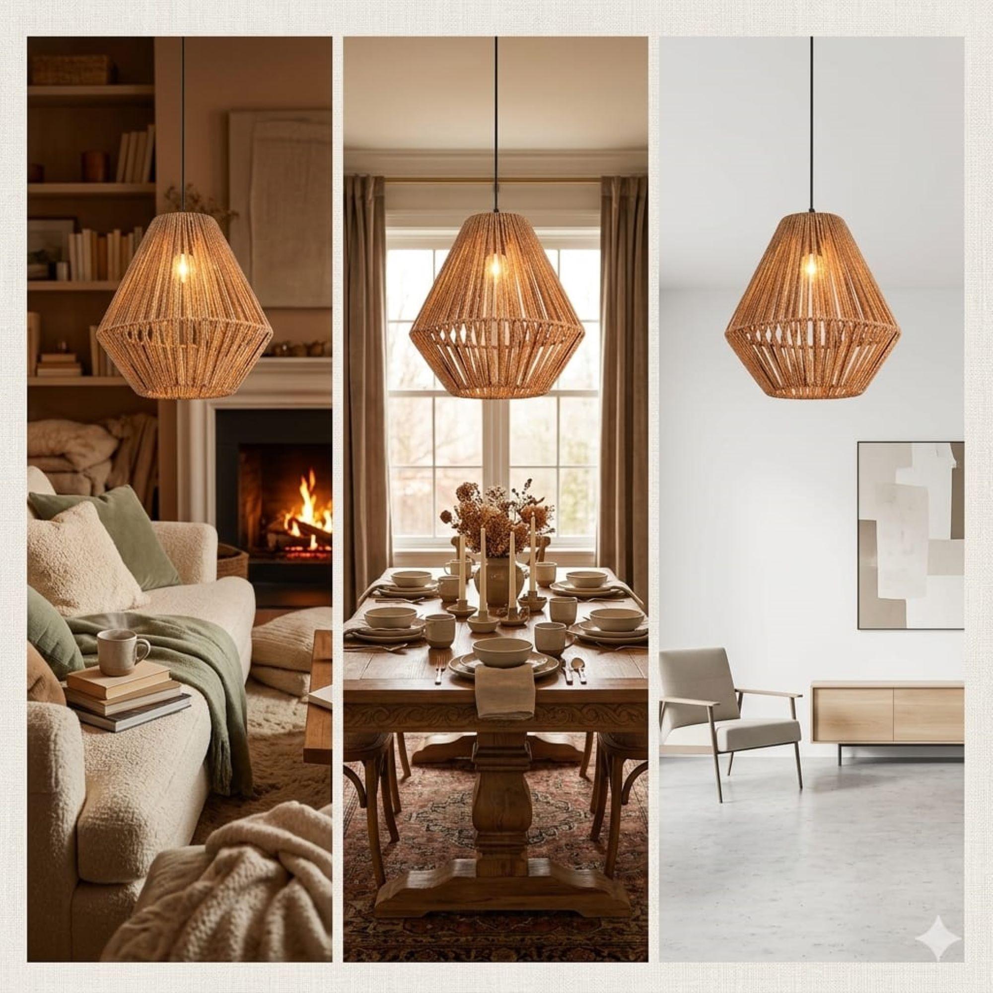 LAMPARA COLGANTE ESTILO BOHO CHIC PORTA E27-3