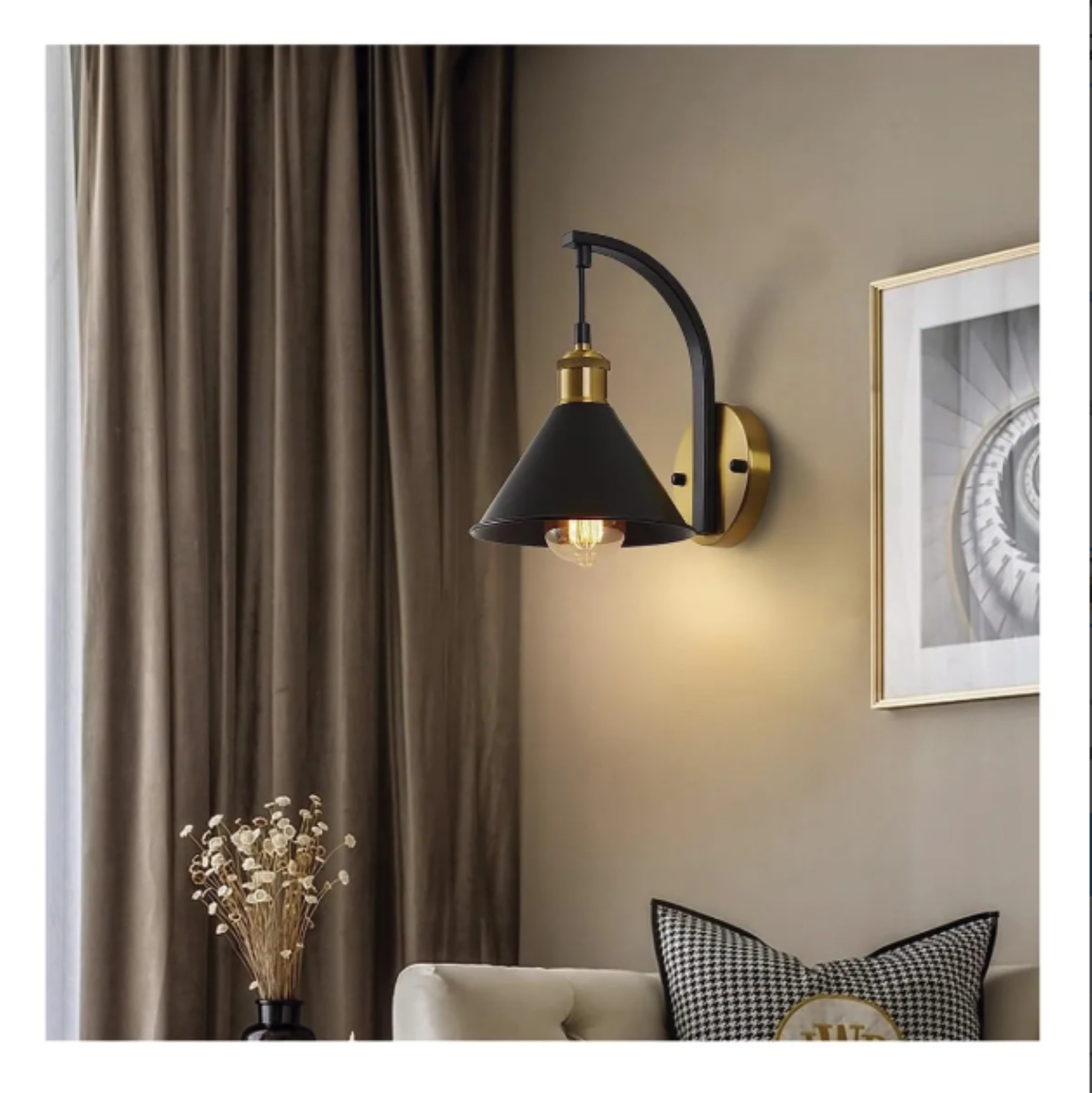 APLIQUE MODERNO PORTA AMPOLLETA E27-2