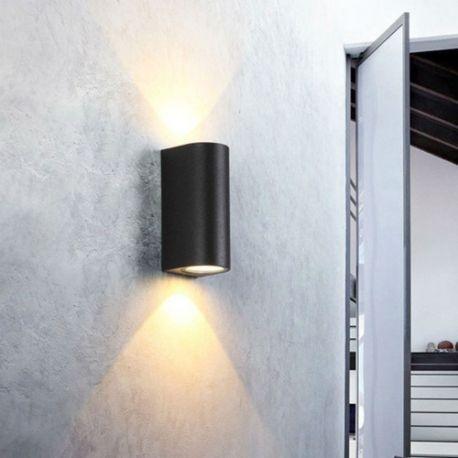 APLIQUE LED NEGRO 2 3W 3000K-2