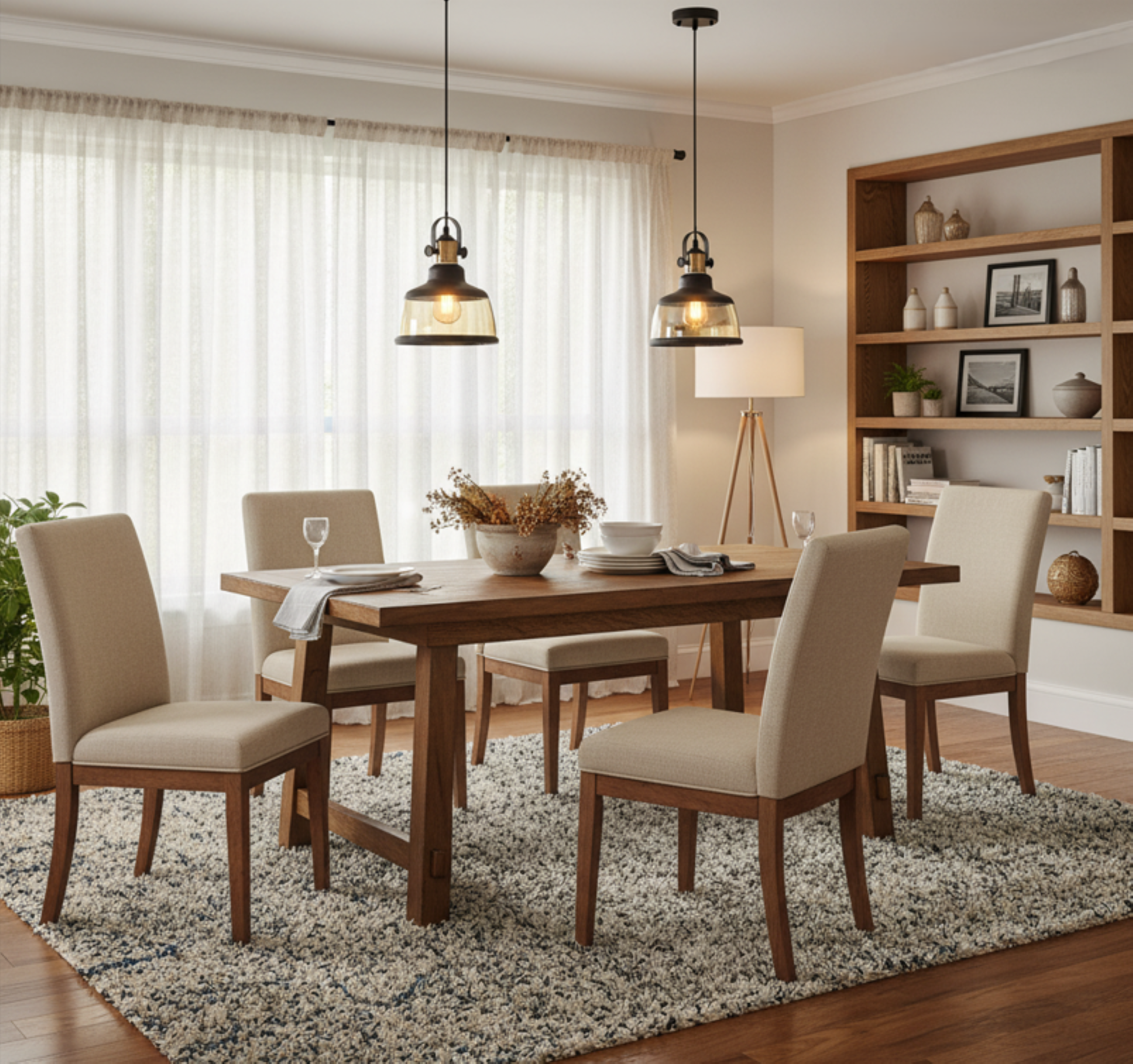 LAMPARA COLGANTE E27 VIDRIO Y METAL VINTAGE-2