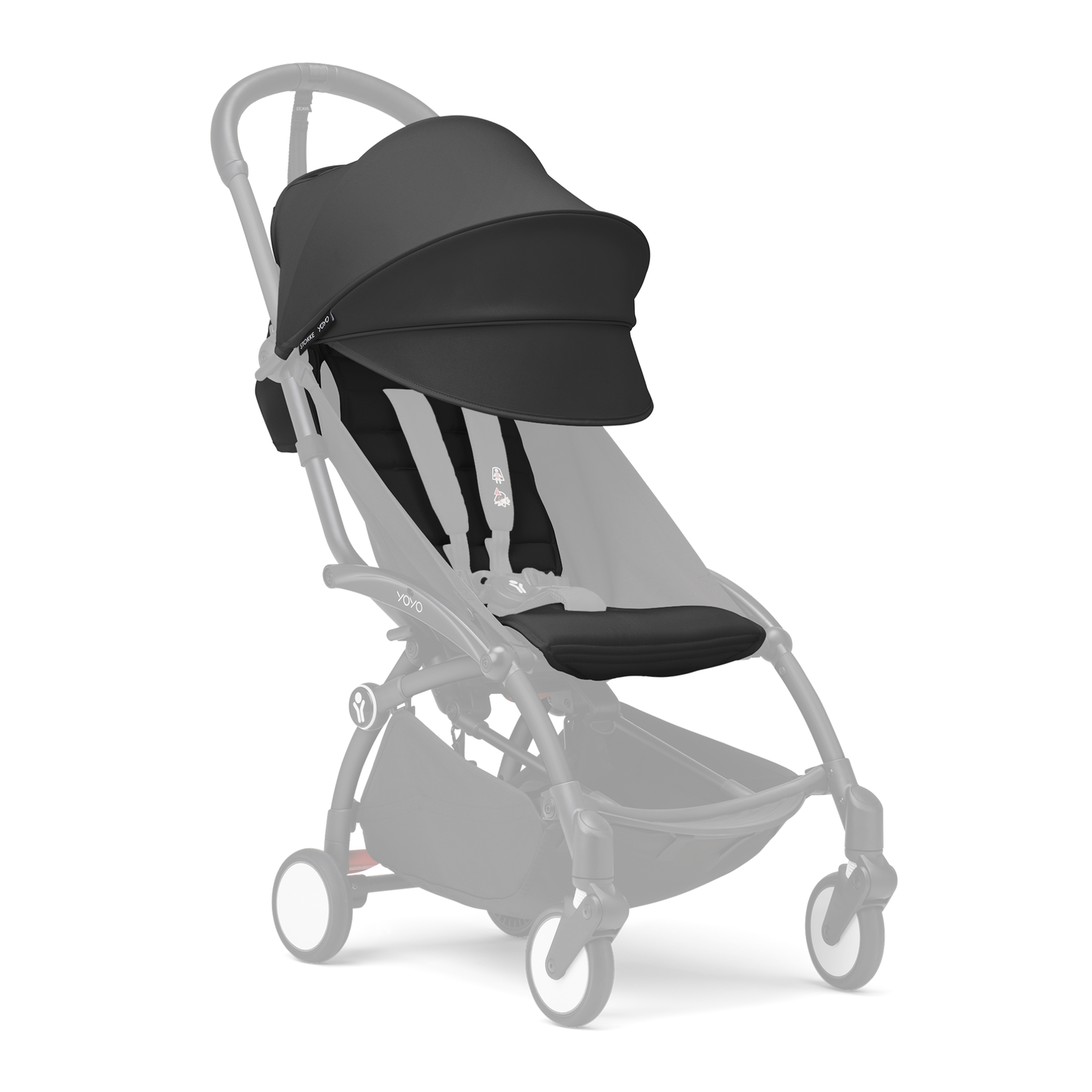 Asiento 6+ para Coche Ultracompacto Stokke® YOYO³ - Negroᵘˢ | YOYO by Stokke-0
