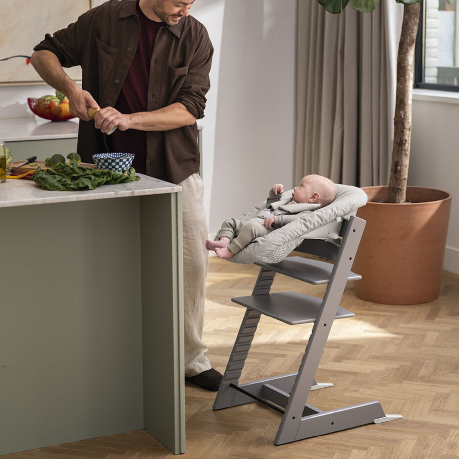 Silla Tripp Trapp® - Storm Grey | Stokke-2