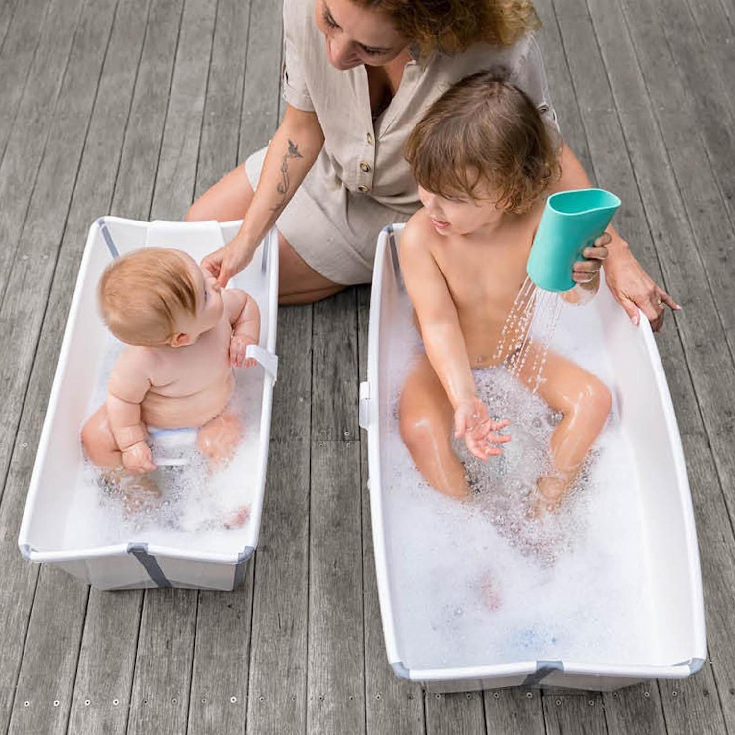 Tina Plegable Flexi Bath® XL (Extragrande) - White | Stokke-3