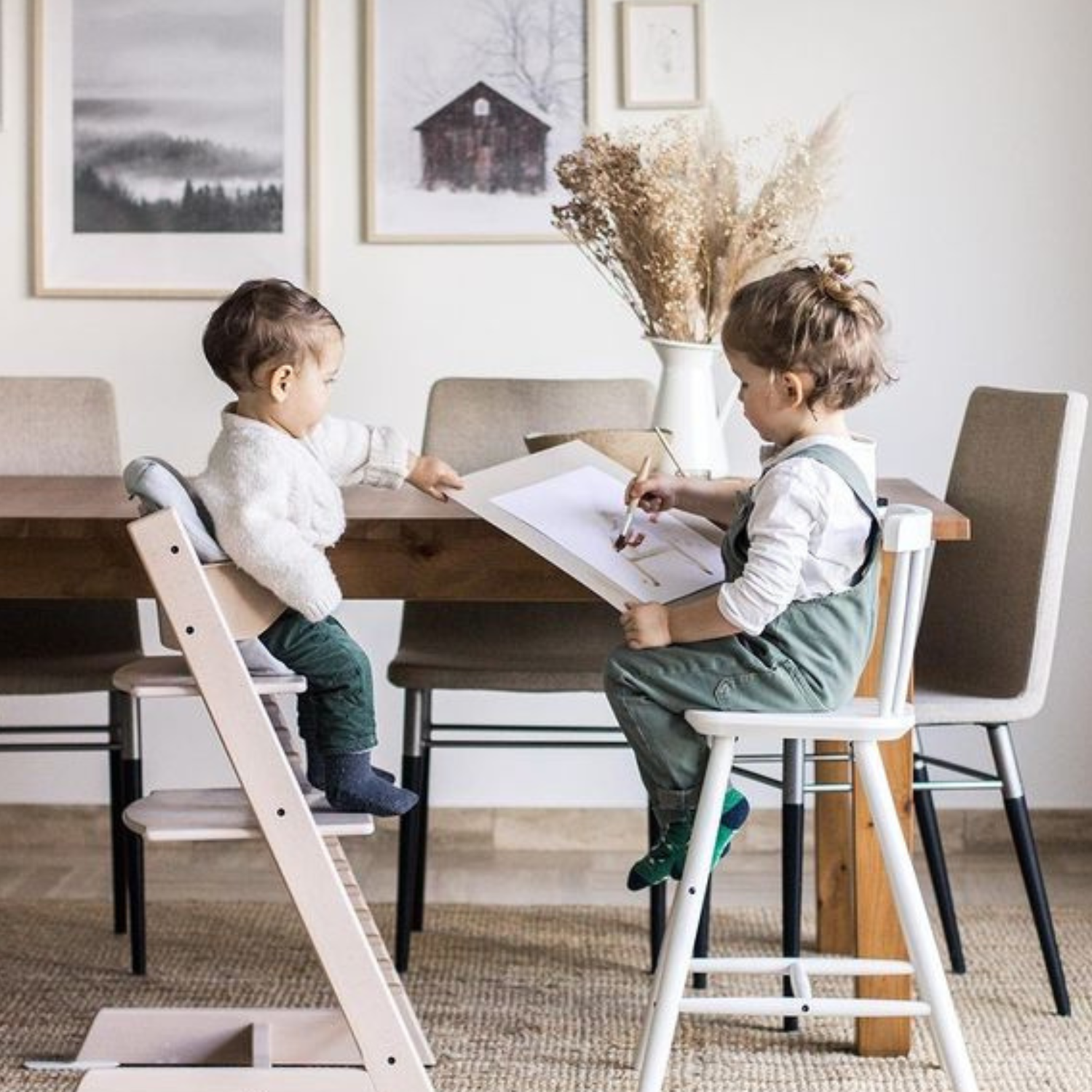 Silla Tripp Trapp® - Whitewash | Stokke-2