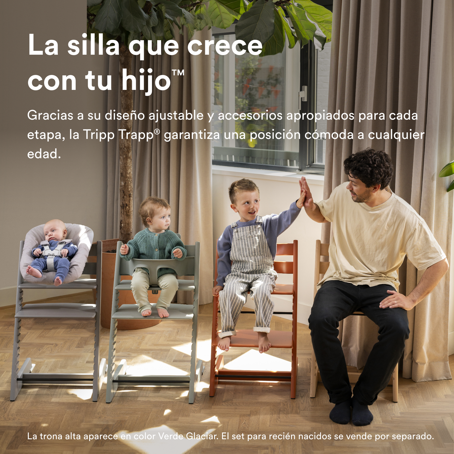 Pack Silla Tripp Trapp® + Baby Set - White | Stokke-2